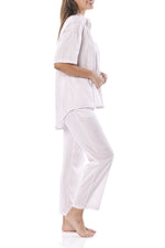 Load image into Gallery viewer, Gingerlilly Bettina Pink Geo Cotton Pj
