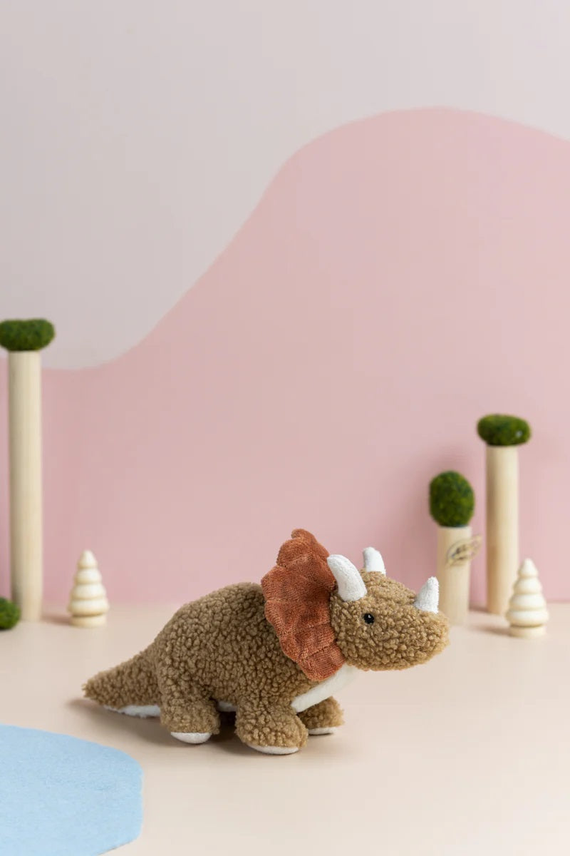 Nana Huchy Baby Thomas The Triceratops - Brown