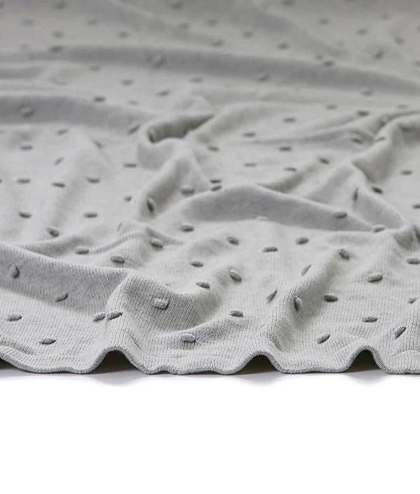 Nana Huchy Bobbly Baby Blanket - Grey