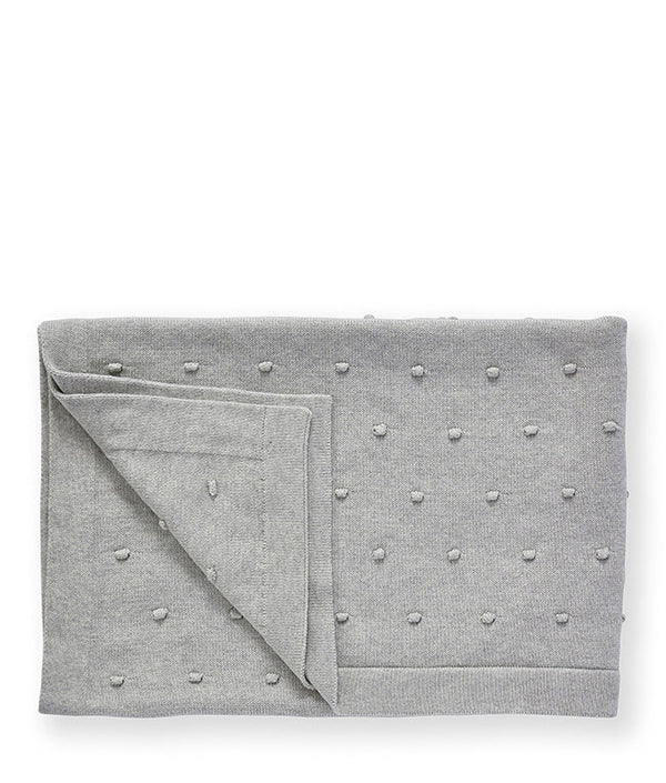 Nana Huchy Bobbly Baby Blanket - Grey