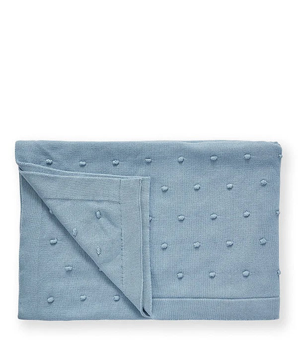 Nana Huchy Bobble Baby Blanket - Blue