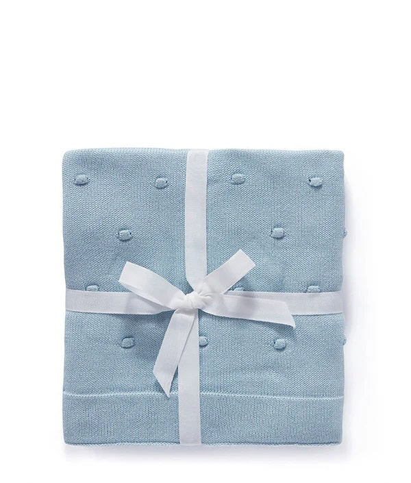 Nana Huchy Bobble Baby Blanket - Blue