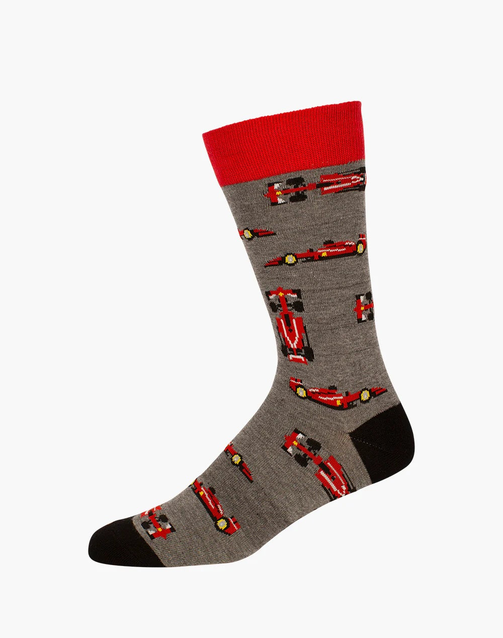 Bamboozld Mens F1 Bamboo Sock Charcoal R7-11