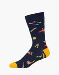 Bamboozld Mens Tradie Bamboo Sock Navy R7-11