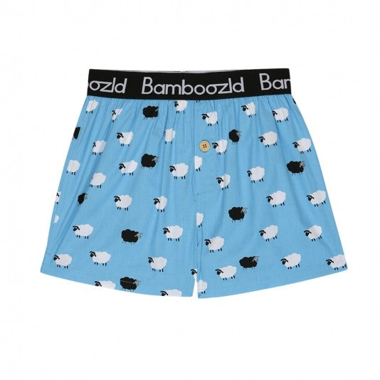 Bamboozld Black Sheep Bamboo Boxer Short [sz:size S]
