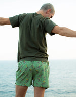 Load image into Gallery viewer, Bamboozld Mens Native Kangaroo Bamboo Boxer Short Sage [sz:s]
