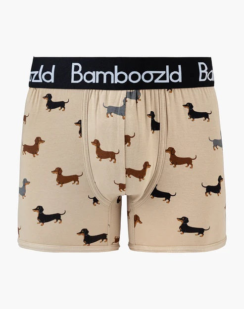 Bamboozld Mens Dash Pup Bamboo Trunk Stone [sz:s]