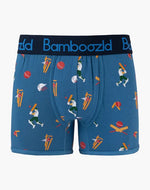 Load image into Gallery viewer, Bamboozld Mens Batsman Bamboo Trunk Blue [sz:s]
