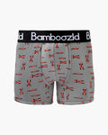 Bamboozld Mens F1 Race Car Bamboo Trunk Charcoal [sz:s]