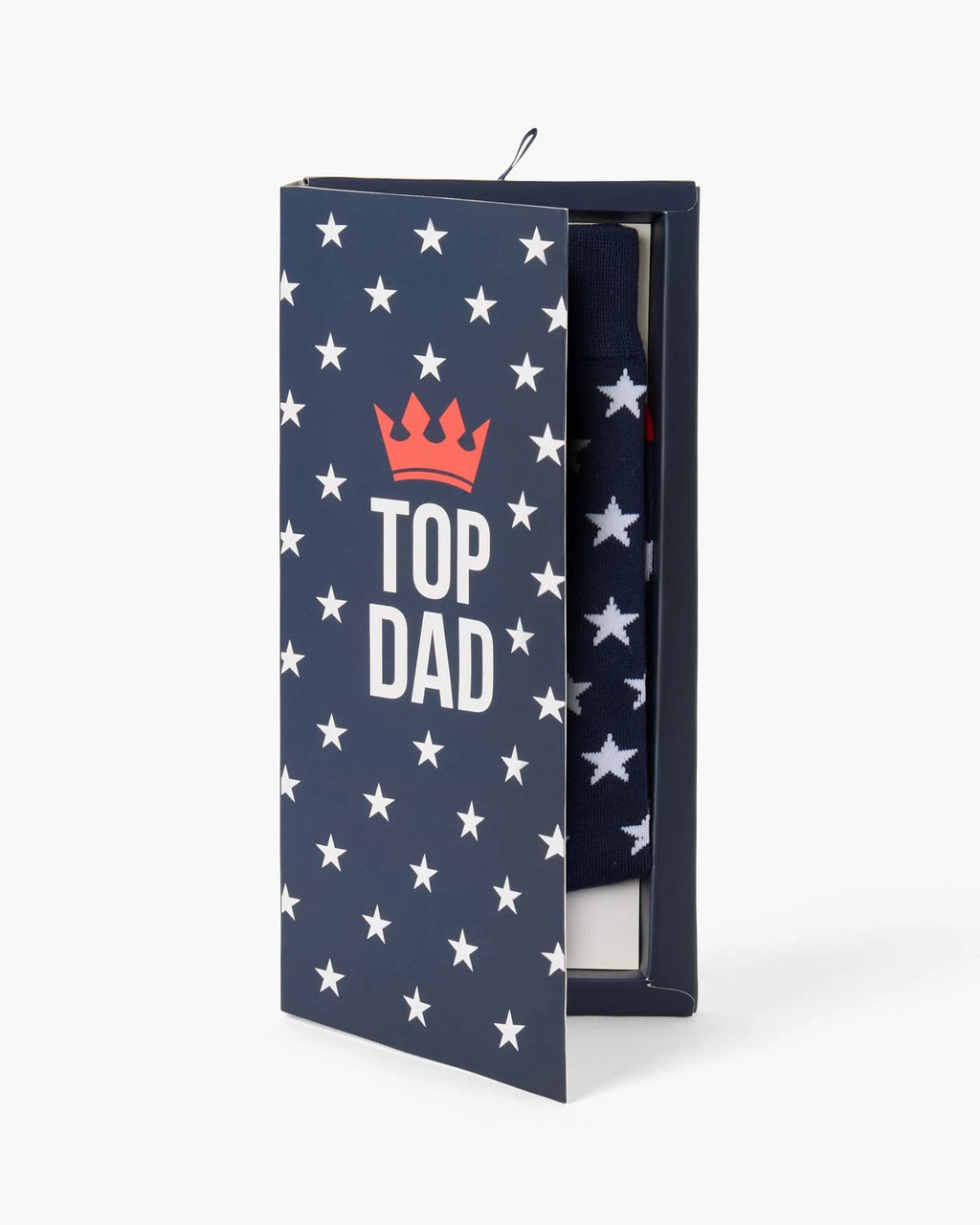 Bamboozld Mens Top Dad Stars Bamboo Sock Card - Navy Sz7-11