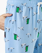 Load image into Gallery viewer, Bamboozld Mens Bin Chicken Bamboo Jersey Sleep Short [sz:s]
