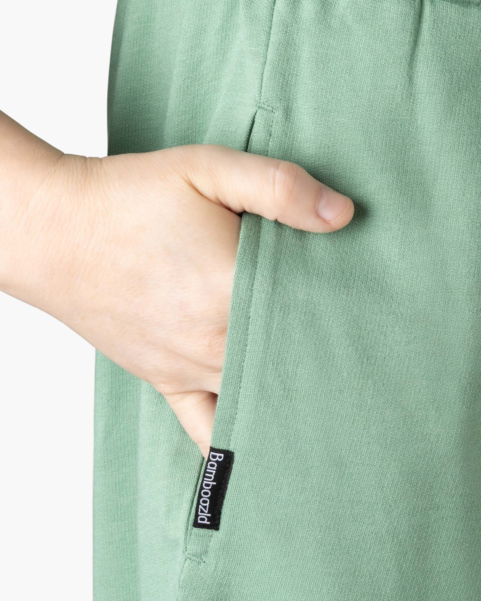 Bamboozld Mens Comfy Bamboo Jersey Sleep Pant Sage [sz:s]