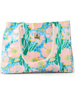 Load image into Gallery viewer, Kip &amp; Co Tumbling Flowers Beach Bag One Size
