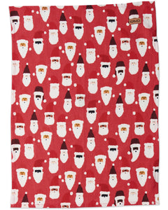 Kip & Co Hohoho Red Linen Tea Towel One Size