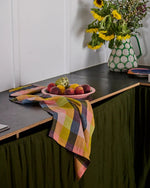 Load image into Gallery viewer, Kip &amp; Co Florida Tartan Tea Towel One Size
