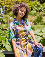 Load image into Gallery viewer, Kip &amp; Co Florida Tartan Apron One Size
