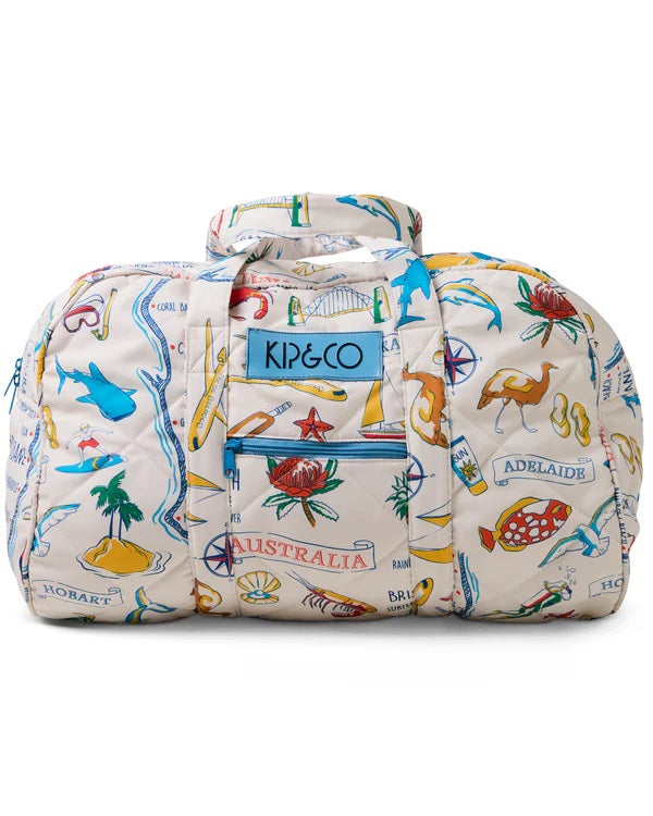 Kip & Co Aussie Road Trip Duffle Bag One Size