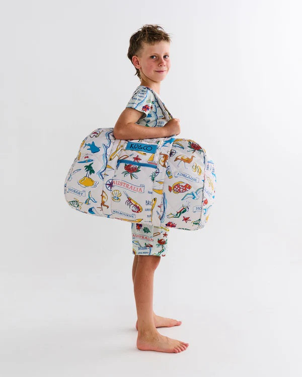 Kip & Co Aussie Road Trip Duffle Bag One Size