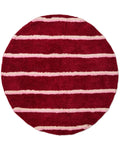 Kip & Co Ruby Rose Stripe Round Bath Mat One Size