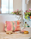 Kip & Co Sun Soaked Quilted Cotton Toiletry Purse One Size
