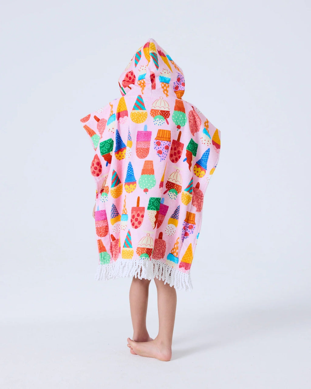 Kip & Co Gelato Printed Kids Terry Poncho [sz:small]