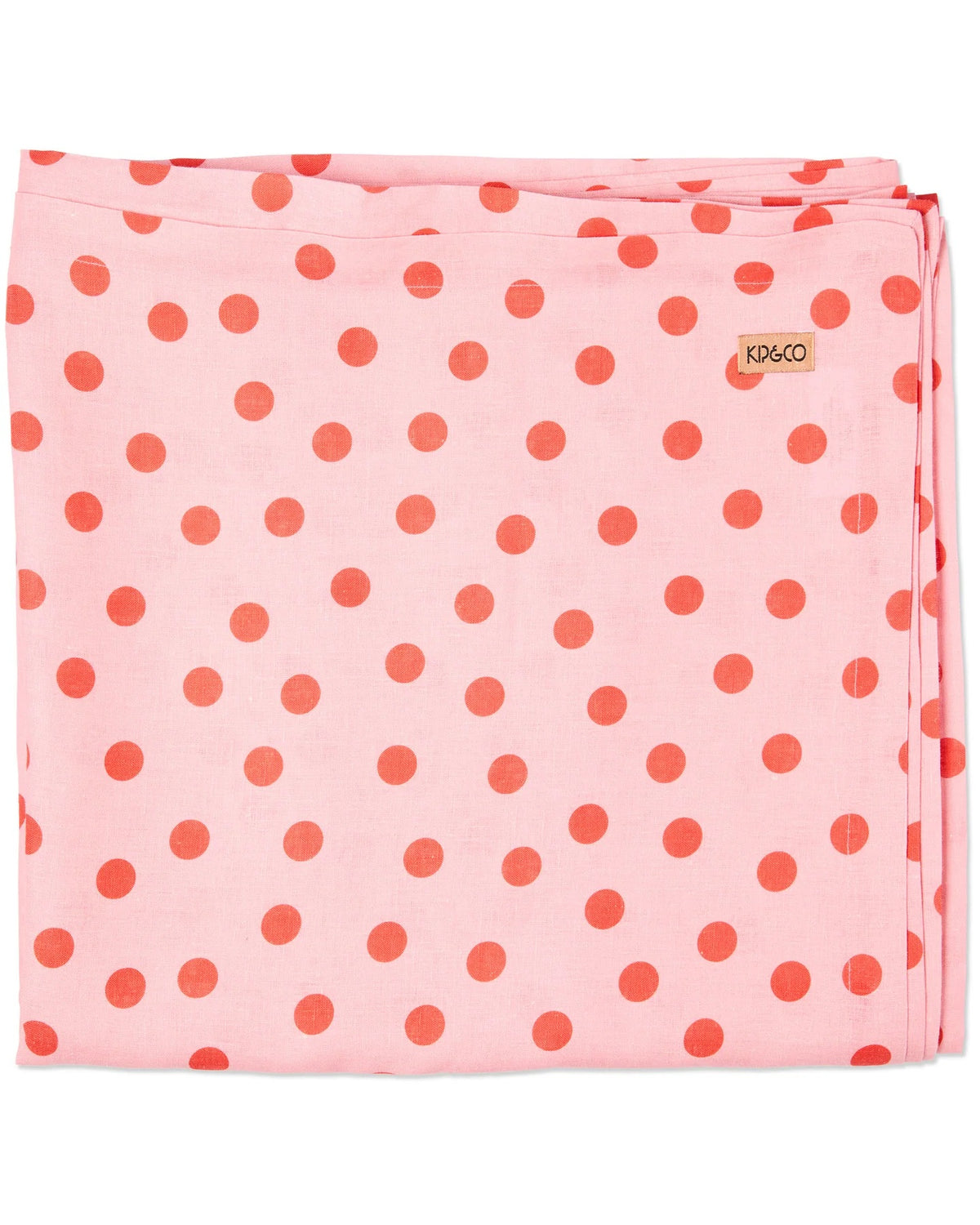 Kip & Co Polkadot Pink Tablecloth Standard Rectangular