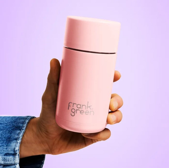 Frank Green Ceramic Reusable Cup 12oz / 355ml Blushed