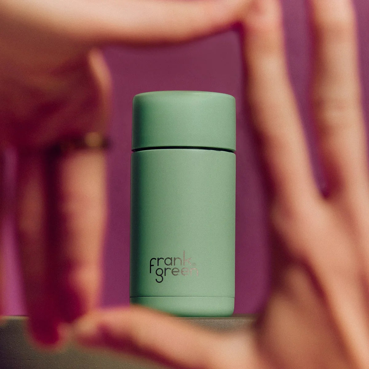 Frank Green Ceramic Reusable Cup Mint Gelato
