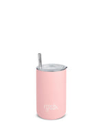 Load image into Gallery viewer, Frank Green Iced Coffee Cup With Straw 425ml Blushed
