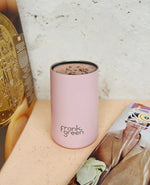 Load image into Gallery viewer, Frank Green Iced Coffee Cup With Straw 425ml Blushed
