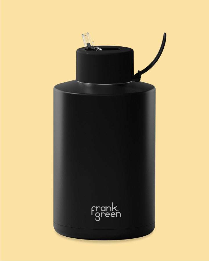 Frank Green Ceramic Reusable Bottle Extra Large 2litre Midnight