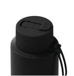 Load image into Gallery viewer, Frank Green 1l Ceramic Reusable Bottle Midnight With Flip Straw Lid
