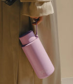 Load image into Gallery viewer, Frank Green 1l Stainless Steel Reusable Bottle Lilac Haze With Flip Straw Lid
