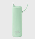 Frank Green 595ml Ceramic Reusable Bottle Mint Gelato With Flip Straw Lid