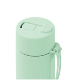 Load image into Gallery viewer, Frank Green 595ml Ceramic Reusable Bottle Mint Gelato With Flip Straw Lid
