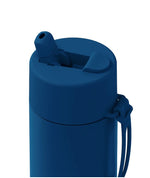 Load image into Gallery viewer, Frank Green 595ml Ceramic Reusable Bottle Deep Ocean With Flip Straw Lid
