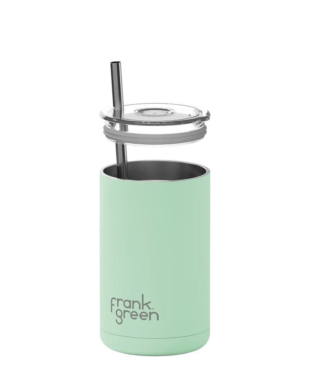 Frank Green Iced Coffee Cup With Straw 425ml Mint Gelato