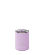 Load image into Gallery viewer, Frank Green Ceramic Coffee Cup With Hinged Lid 12oz / 355ml Lilac Haze
