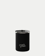 Load image into Gallery viewer, Frank Green Ceramic Coffee Cup With Hinged Lid 12oz / 355ml Midnight
