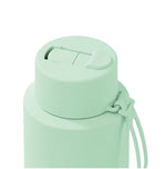 Load image into Gallery viewer, Frank Green 1l Ceramic Reusable Bottle Mint Gelato With Flip Straw Lid

