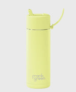Load image into Gallery viewer, Frank Green 595ml Stainless Steel Ceramic Reusable Bottle Star Glow With Flip Straw Lid

