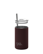Load image into Gallery viewer, Frank Green Iced Coffee Cup With Straw - Chocolate
