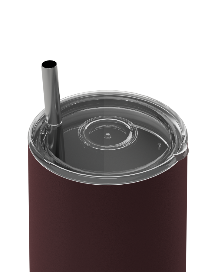 Frank Green Iced Coffee Cup With Straw - Chocolate