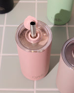 Load image into Gallery viewer, Frank Green Big Chill Cup With Straw - Blushed
