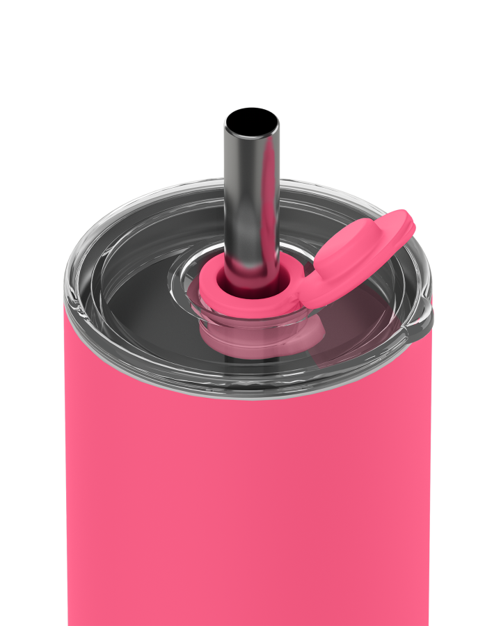 Frank Green Big Chill Cup With Straw - Bubblegum Blast