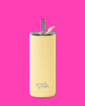 Frank Green Big Chill Cup With Straw - Buttermilk
