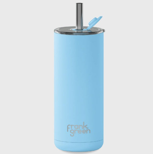 Frank Green Big Chill Cup With Straw - Sky Blue
