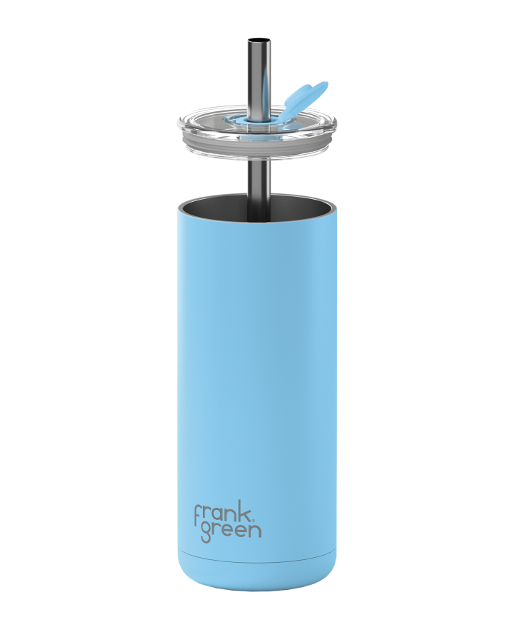 Frank Green Big Chill Cup With Straw - Sky Blue