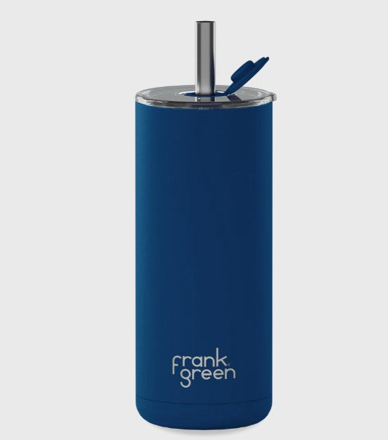 Frank Green Big Chill Cup With Straw - Deep Ocean