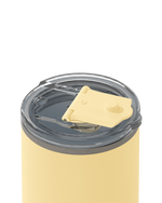Load image into Gallery viewer, Frank Green 12oz/355ml Ceramic Coffee Cup With New Hinged Lid - Buttermilk
